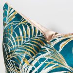 Flora Orchid Jacquard Cushion 4
