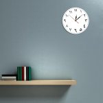 Arabic Numerals Minimalist Wall Clock 6 Arabic Numerals Minimalist Wall Clock 6