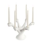 Nordic White Candle Holders Ornaments Ins Table Wedding Centerpieces Candlestick Candlelight Dinner Props Mumluk Birthday Gift 1