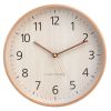 Modern Wood Wall Clock Kitchen Clock Mechanism Wall Watches Home Decor Living Room Creative Solid Wood Saat Nordic Clocks FZ329 1