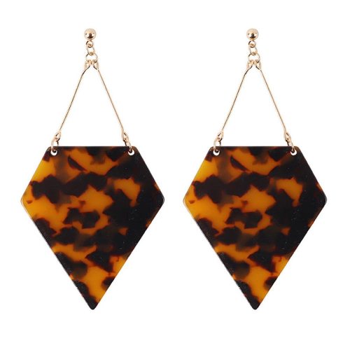 Women's Acrylic Drop Earrings Leopard Women's Acrylic Drop Earrings Leopard