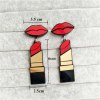 FishSheep New Fashion Acrylic Red Mouth Lips Lipstick Drop Earrings For Women Hip-Hop Geometric Long Earring Nightclub Jewelry 4 FishSheep New Fashion Acrylic Red Mouth Lips Lipstick Drop Earrings For Women Hip-Hop Geometric Long Earring Nightclub Jewelry 4