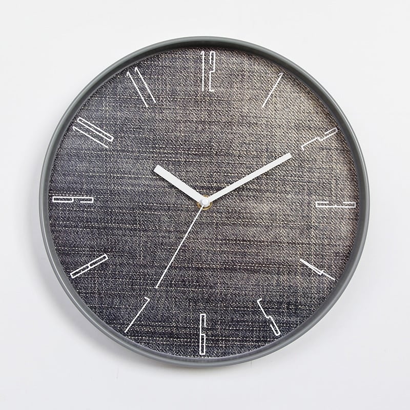 12 Inch Wall Clock Nordic Household Mute Living Room Bedroom Minimalist Modern Decorative Wall Watch Quartz Round Clocks 5