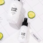 fresh feels body wash & shower mitt pack