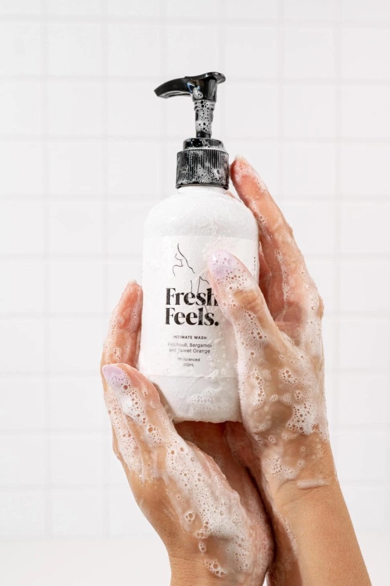 fresh feels body wash