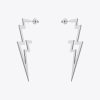 Earrings Thunder Star - In Stainless Steel or Gold 6 Earrings Thunder Star - In Stainless Steel or Gold 6