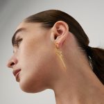 Earrings Thunder Star - In Stainless Steel or Gold 3