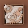 Baby Bath Toy Set Wooden Rattle Infant Babyplay Cotton Comfort Towel Baby Teether Wood Ring Baby Shower Gift With Gift Box 1 Baby Bath Toy Set Wooden Rattle Infant Babyplay Cotton Comfort Towel Baby Teether Wood Ring Baby Shower Gift With Gift Box 1