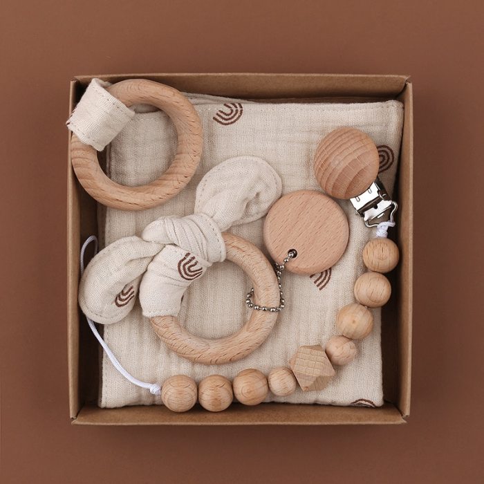 Baby Bath Toy Set Wooden Rattle Infant Babyplay Cotton Comfort Towel Baby Teether Wood Ring Baby Shower Gift With Gift Box 1 Baby Bath Toy Set Wooden Rattle Infant Babyplay Cotton Comfort Towel Baby Teether Wood Ring Baby Shower Gift With Gift Box 1