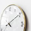 Gold Metal Luxury Wall Clock Silent Large Size Silent Modern Wall Watches Home Decor Big Kitchen Clock Duvar Saati Gift D084 3