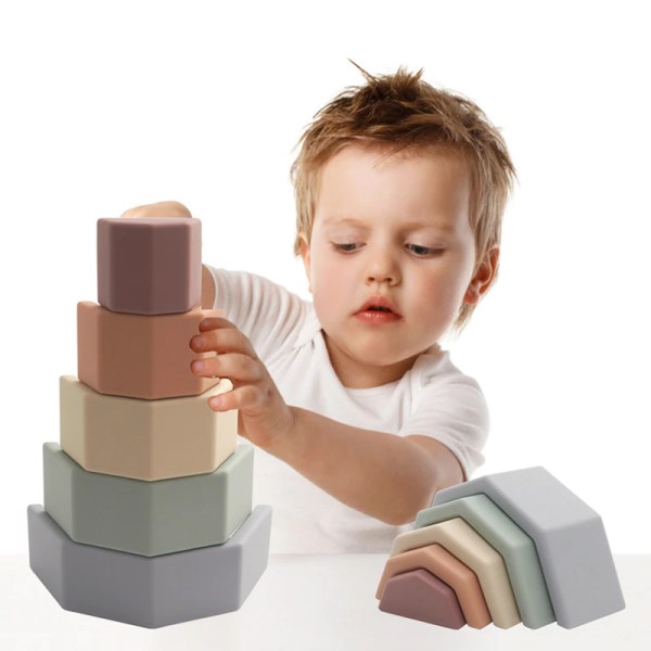 H1b5bff44e63549aeabaf76c9db9010c3v Silicone Building Toy 100% Food Grade