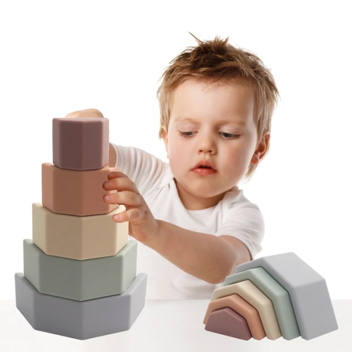 Silicone Building Toy 100% Food Grade