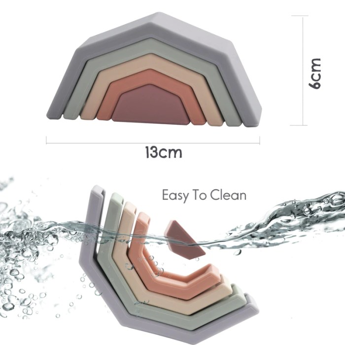 Silicone Building Toy 100% Food Grade
