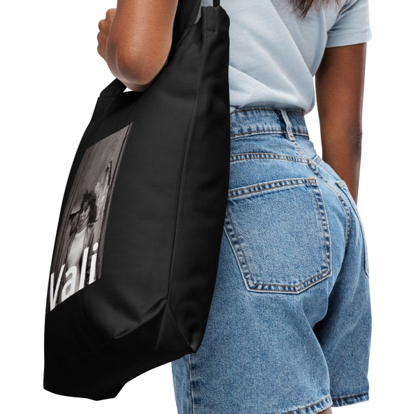 cotton-tote-bag-black-front-4-6407de4e58b74.jpg Women in Art Vali Myers Tote Bag