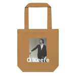 cotton-tote-bag-camel-front-6408160e59ec5.jpg Women in Art Georgia O'Keefe Tote Bag