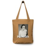 cotton-tote-bag-camel-front-64081692b8c3e.jpg Women in Art Hannah Hoch Tote Bag