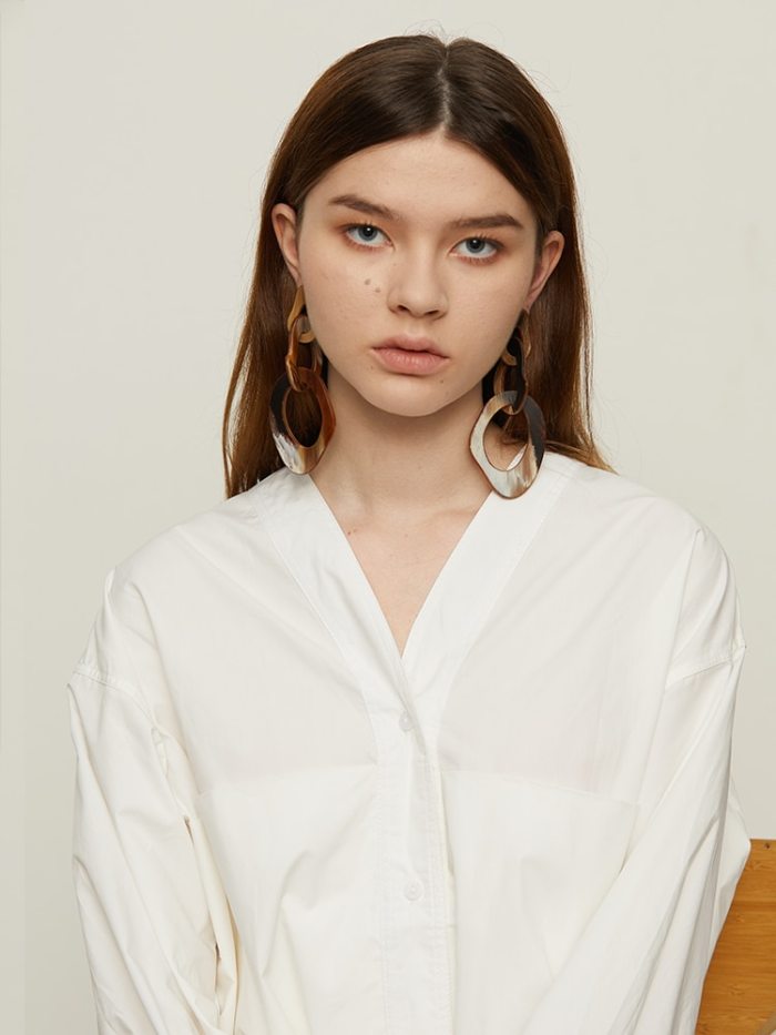 Women’s Statement Earrings Irregular Cut Acrylic Women’s Statement Earrings Irregular Cut Acrylic