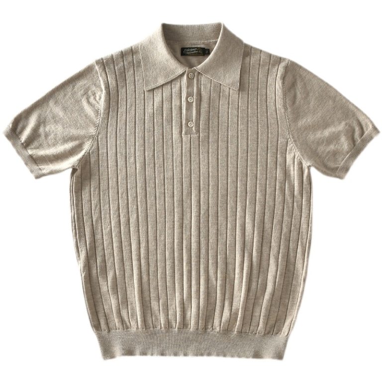 Men’s Retro Stripped Knitted Original Shirt Men’s Retro Stripped Knitted Original Shirt