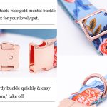 Floral Pet Collar and Leash Set