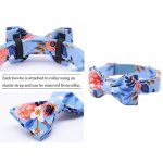 Floral Pet Collar and Leash Set