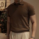 Men’s Retro Stripped Knitted Original Shirt Men’s Retro Stripped Knitted Original Shirt