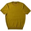 Men’s Knit Tees Round Neck Short Sleeve Pure Cotton T-shirt
