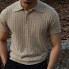 Men’s Retro Stripped Knitted Original Shirt