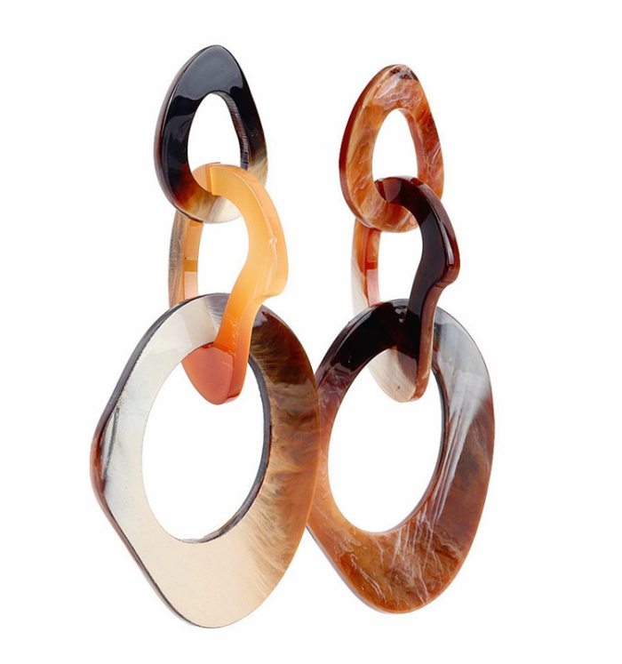 Women’s Statement Earrings Irregular Cut Acrylic Women’s Statement Earrings Irregular Cut Acrylic