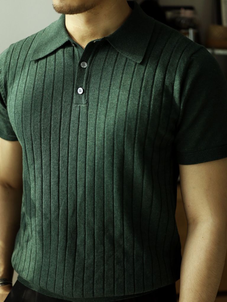 Men’s Retro Stripped Knitted Original Shirt Men’s Retro Stripped Knitted Original Shirt
