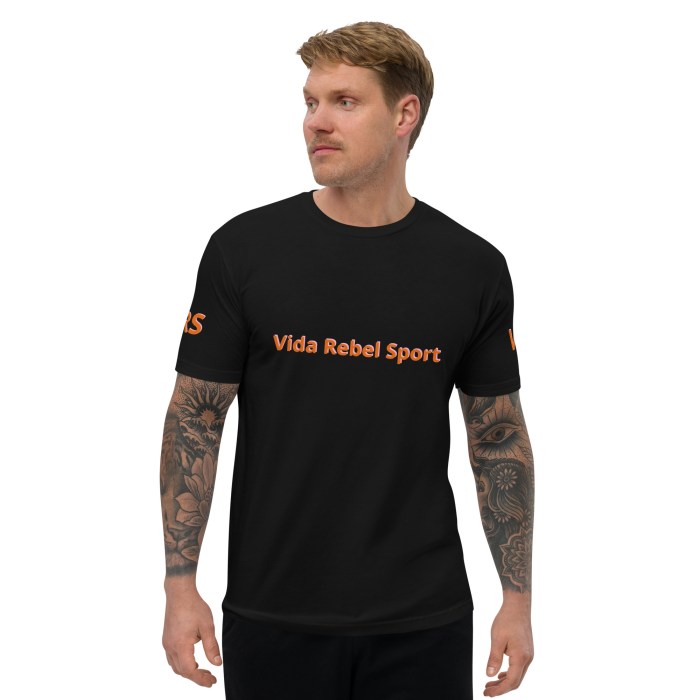 Men’s Vida Rebel Sport Short Sleeve T Shirt Men’s Vida Rebel Sport Short Sleeve T Shirt