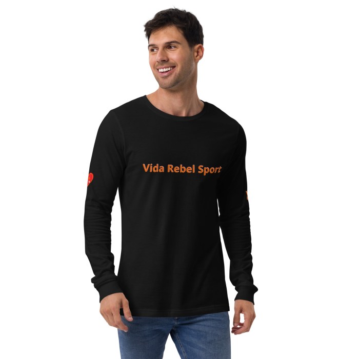 Men’s Vida Rebel Sport T Shirt Long Sleeve Men’s Vida Rebel Sport T Shirt Long Sleeve