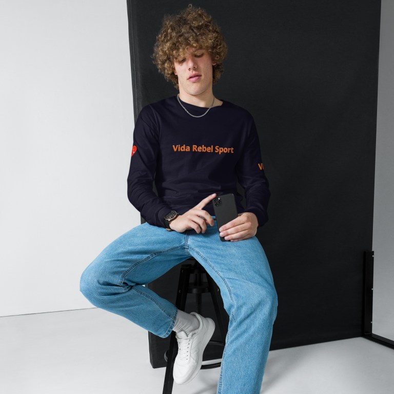 Men’s Vida Rebel Sport T Shirt Long Sleeve