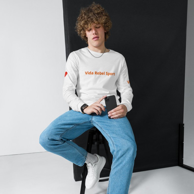Men’s Vida Rebel Sport T Shirt Long Sleeve