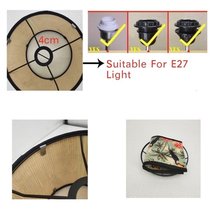 Retro Jungle Bamboo Art Light Shade Retro Jungle Bamboo Art Light Shade
