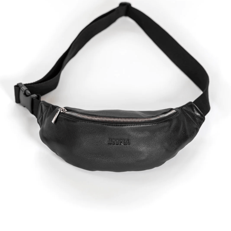 Hoopla Leather Crossbody Bag: Stylish & Secure Essential