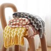 Inya Home Decorative Woven Blanket with Tassels Inya Home Decorative Woven Blanket with Tassels
