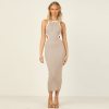 Women’s Sports Street Wear Sleeveless Cut Out Dress Women’s Sports Street Wear Sleeveless Cut Out Dress