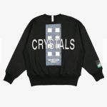 Authentic Advisory Board Crystals Moncler Black Crewneck unisex Small