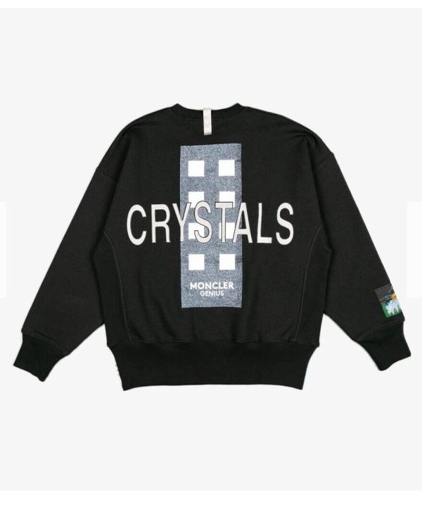 Authentic Advisory Board Crystals Moncler Black Crewneck unisex Small Authentic Advisory Board Crystals Moncler Black Crewneck unisex Small