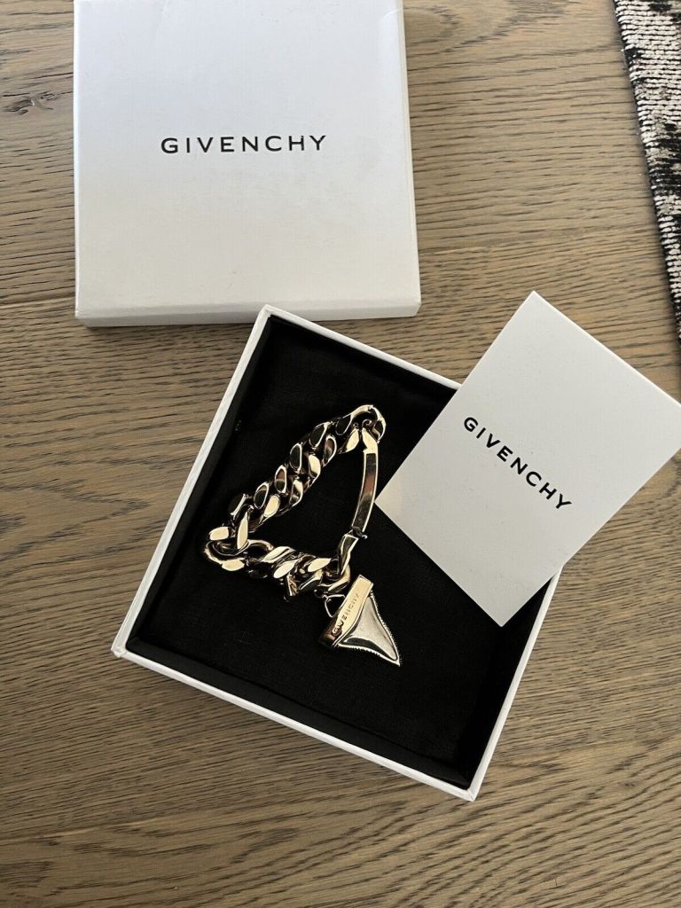 Authentic Givenchy Golden & Gunmetal Silver Bracelet Authentic Givenchy Golden & Gunmetal Silver Bracelet