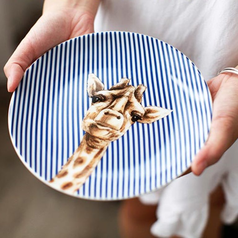 Safari Luxury Plate Set of 4