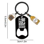 Father’s Day Gifts Bottle Opener Keychain for Dad