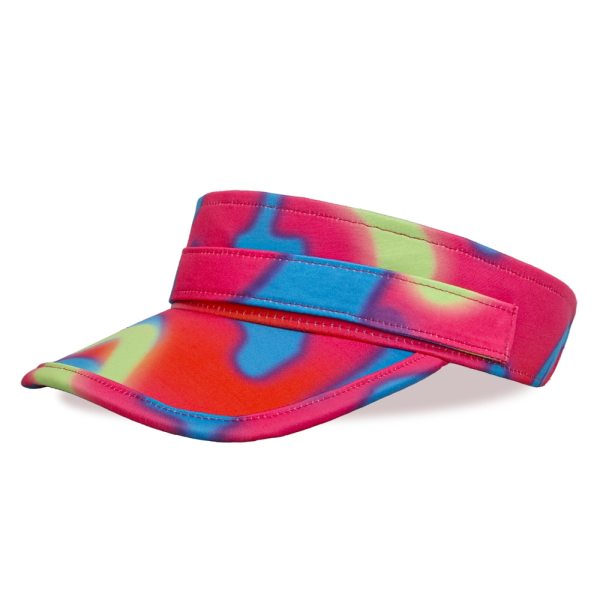 Ken Skate Visor Cap Neon Pink Barbie Movie 80’s Technicolour Ken Skate Visor Cap Neon Pink Barbie Movie 80’s Technicolour