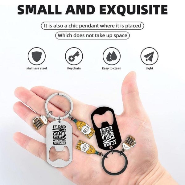 Father’s Day Gifts Bottle Opener Keychain for Dad Father’s Day Gifts Bottle Opener Keychain for Dad