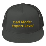 Father’s Day Dad Mode Expert Level Trucker Cap