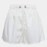 Authentic Prada White Re-Nylon Gabardine shorts size 38 Authentic Prada White Re-Nylon Gabardine shorts size 38