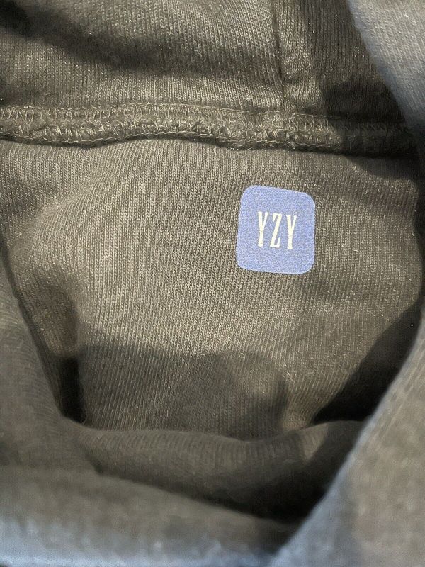 Authentic Yeezy Unisex Black Hoodie Size xs