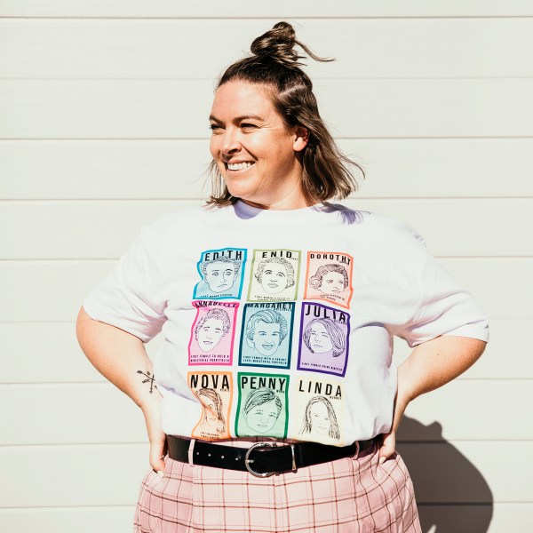 Celebrate the ceiling breakers of Australian politics with the  VOTES FOR WOMEN T shirt from High Tee's . Available now at Kouwi.com