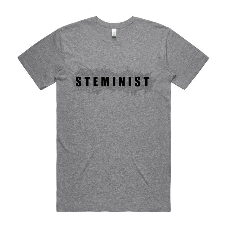 Steminist T Shirt In celebration of International Women's Day highlighting amazing Australian women who lead the way in STEMM Kouwi.com Steminist T Shirt In celebration of International Women's Day highlighting amazing Australian women who lead the way in STEMM Kouwi.com
