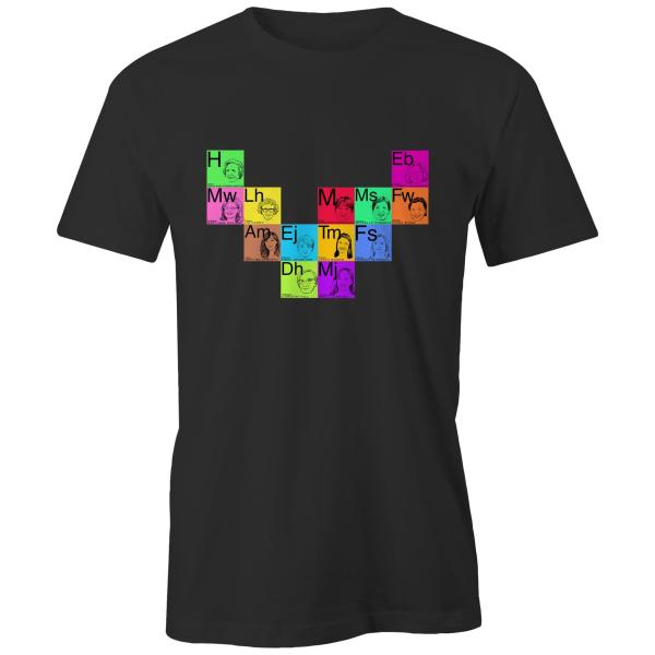 Women in Stem T shirt T Shirt portraits of 13 Australian Women who are changing the world in the fields of Science, Technology, Engineering and Maths/Medicine